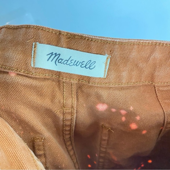 Madewell Emmett Wide Leg Jeans Pants Womens Size 24 XS Upcycled Floral Mandala - Picture 8 of 14